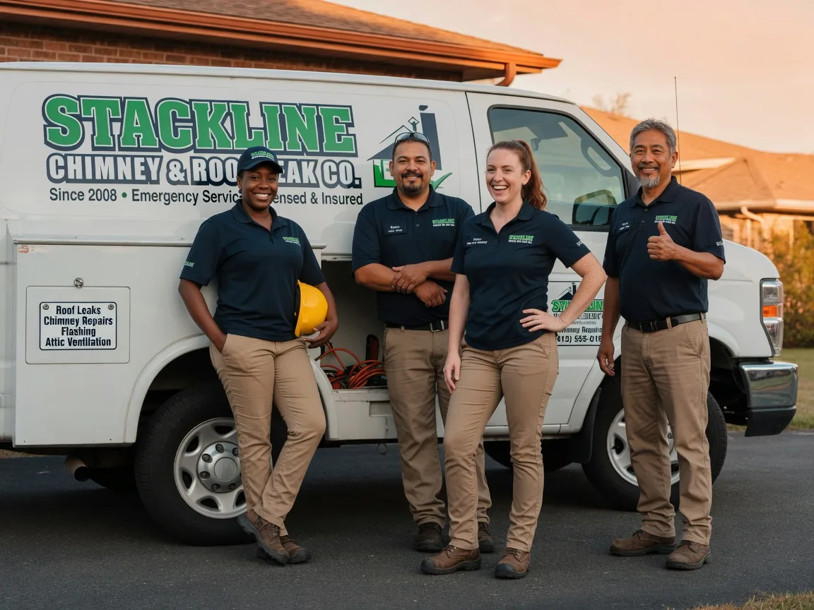 Chimney flashing repair company in Alger, MI